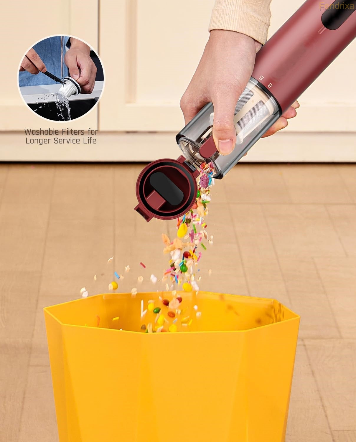 19000Pa 4-in-1  Cordless Car Vacuum